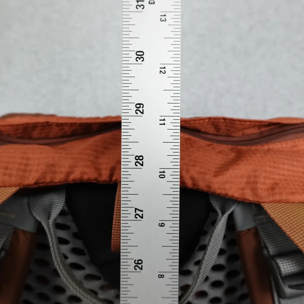 Osprey Atmos AG 65 Backpack Orange Large 65L Anti Gravity Hiking Rain Cover